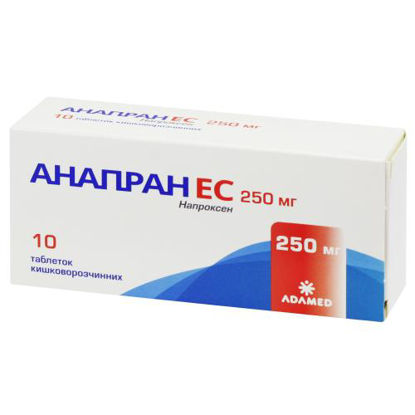 Фото Анапран ЕС таблетки 250 мг №10.